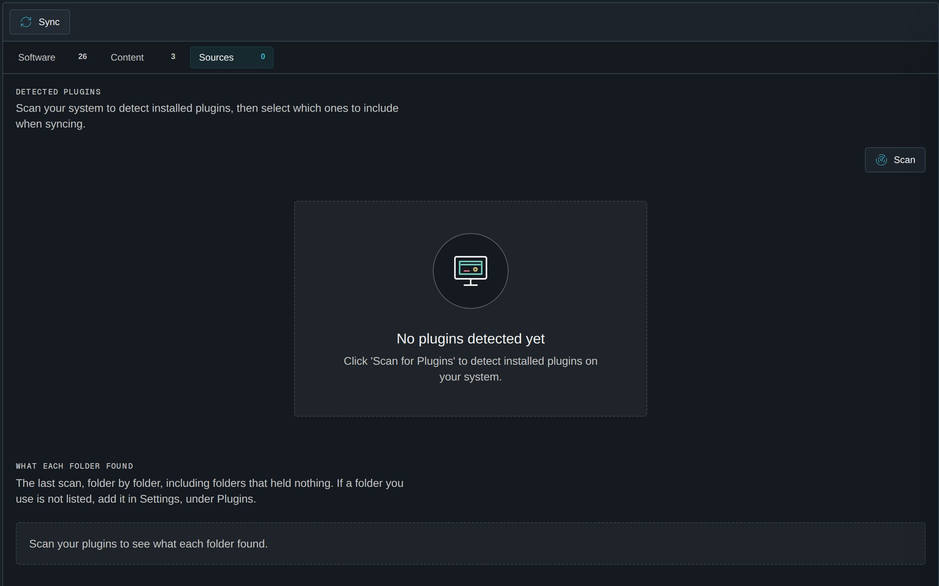 A plugin scan in Aureo finishing, then every plugin listed with its format and version